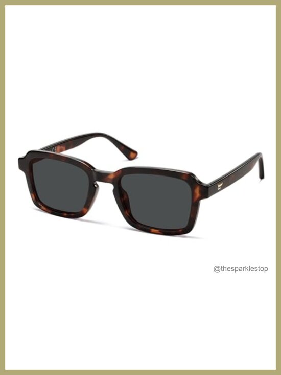 Polarized Square Sunglasses for Women Men Retro Chic UV400
